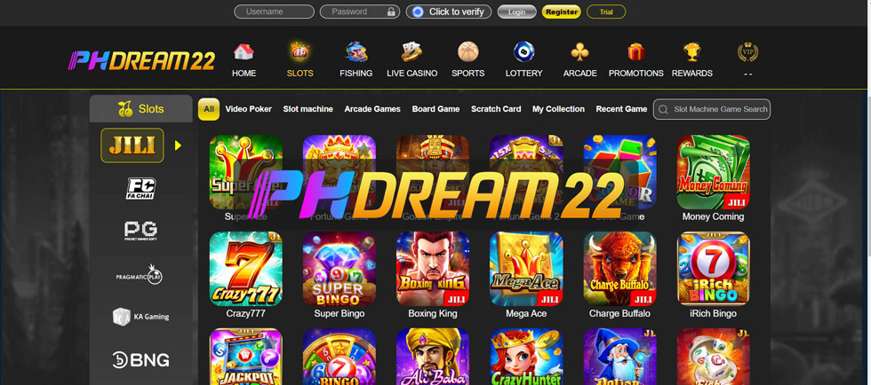 Phdream22 with betting and casino